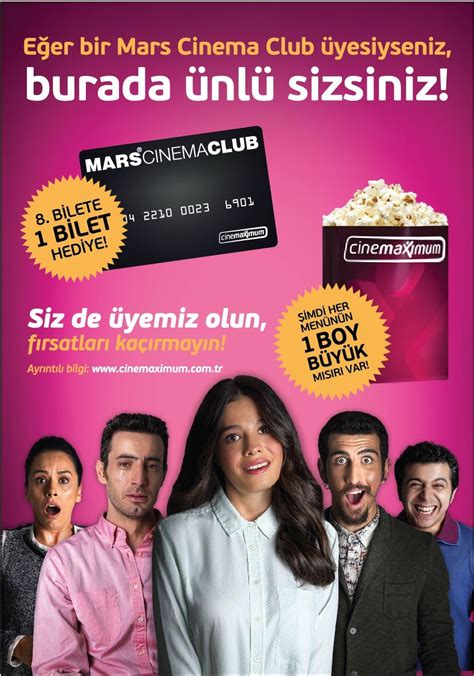 mars cinema club kart iletişim